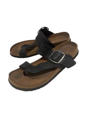 White Mountain Harley 9 leather cushioned footbed sandal 3345